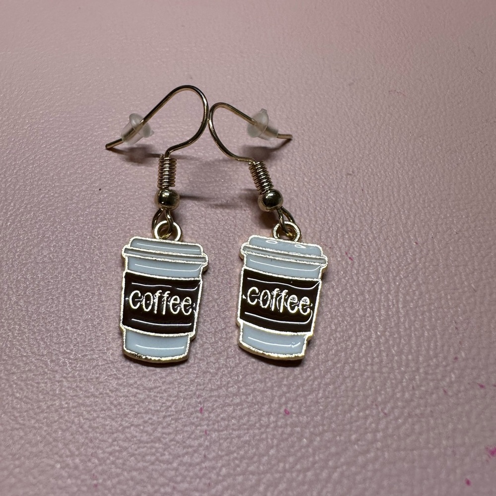 Coffee Cup Earrings